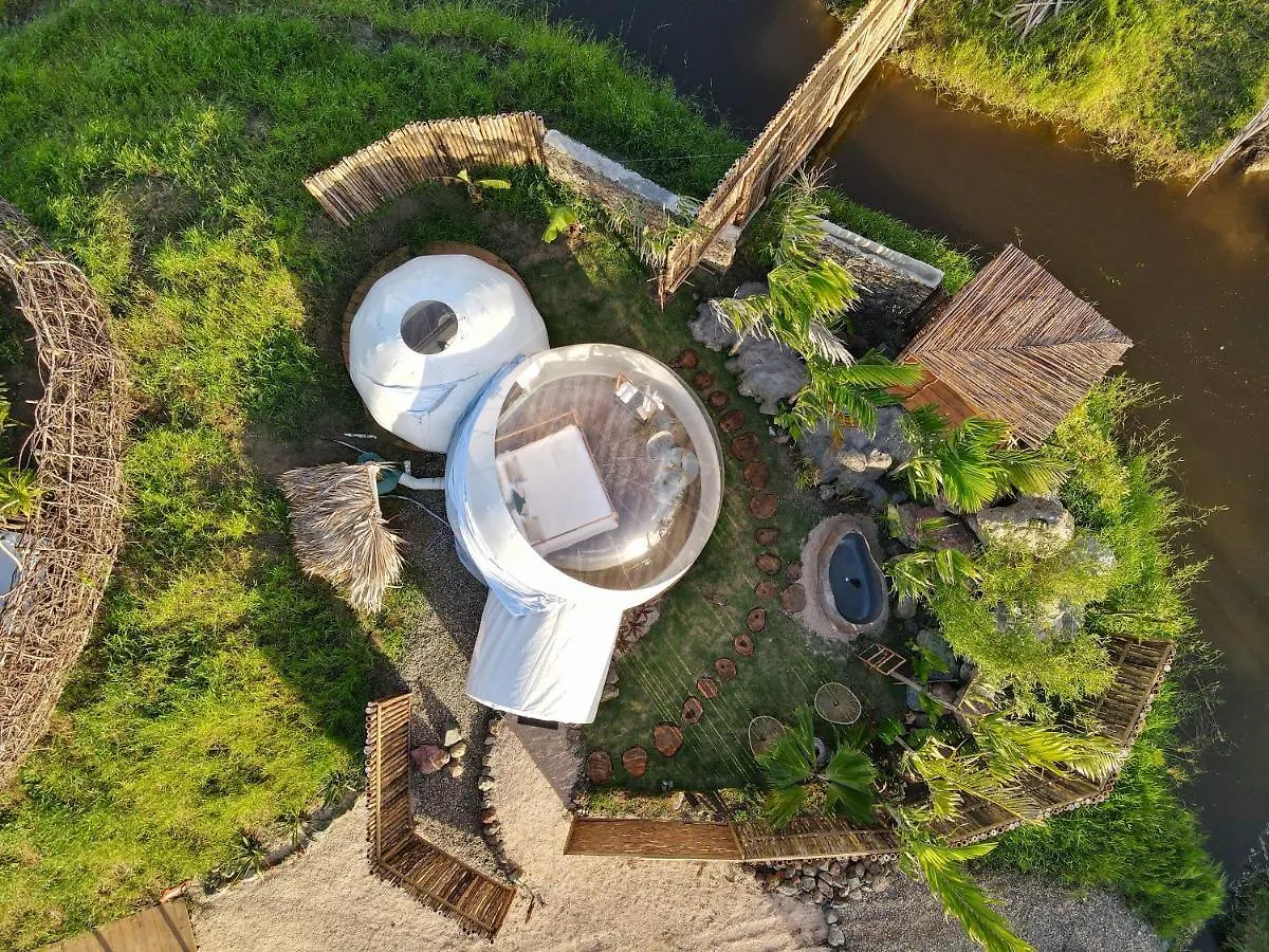 Luksusowy namiot Green Land Bubble Glamping By Mint Cabarete Dominikana